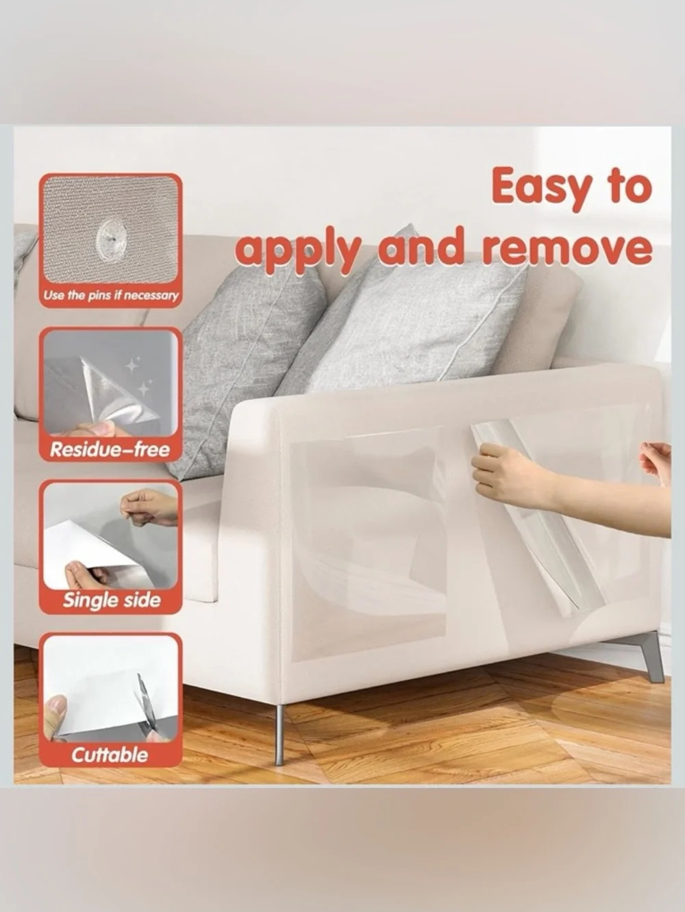 NWT CAT SCRATCH FURNITURE PROTECTOR